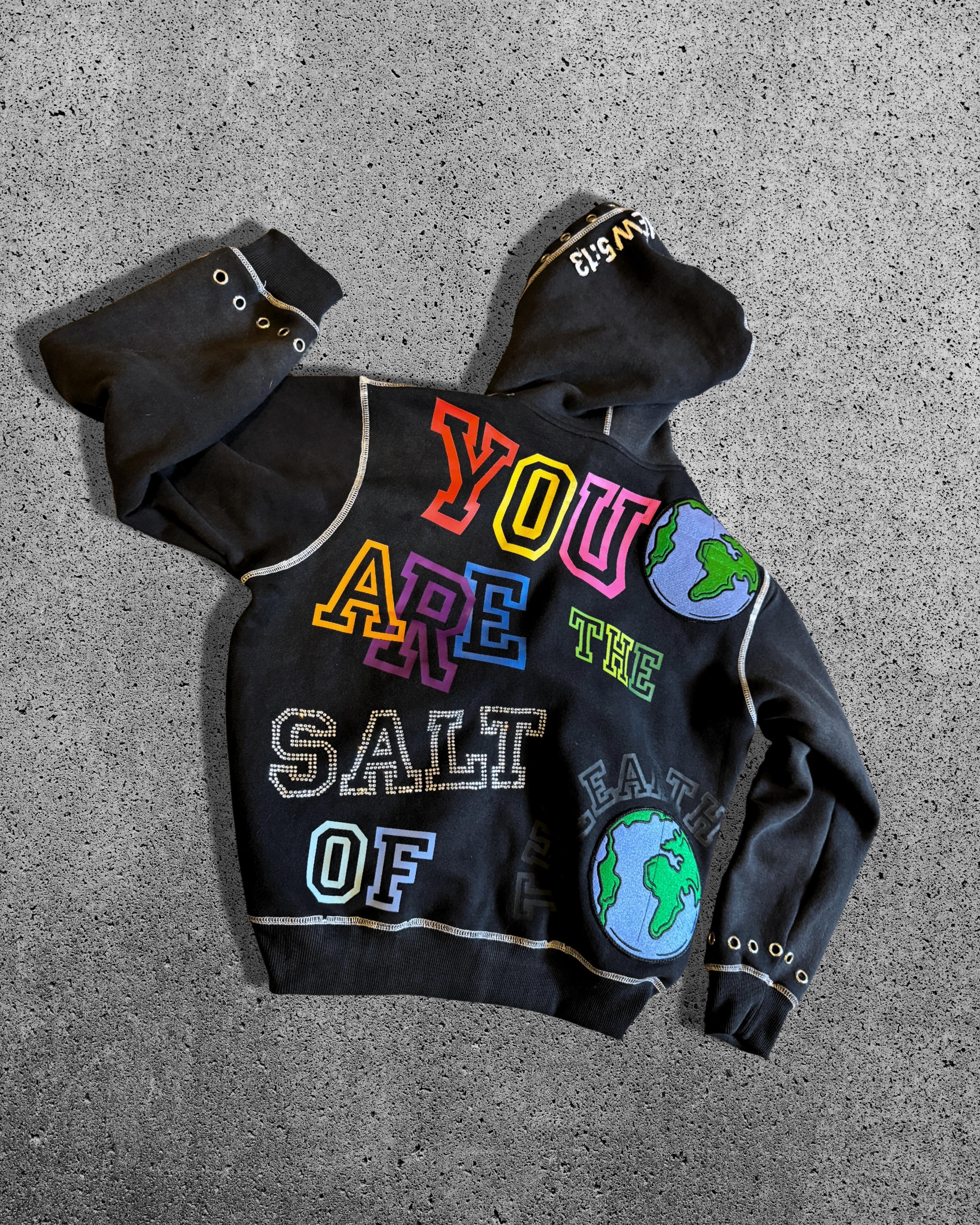 Black Zip-Up Hoodie(Preorder!)